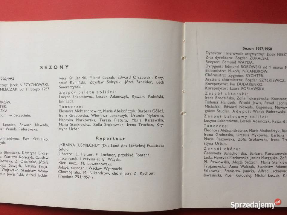 860 XLecie Teatru Muzycznego W Szczecinie Szczecin sprzedam