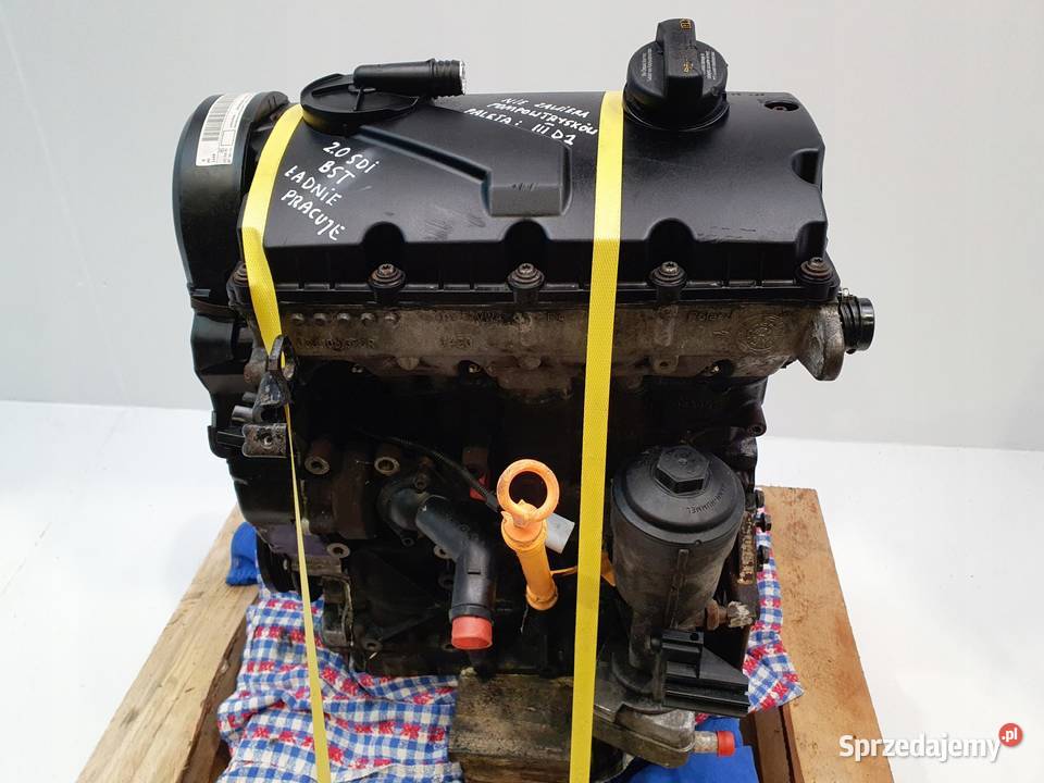 SILNIK BEZ OSPRZĘTU VW Caddy III 20 SDI 70 Rudka