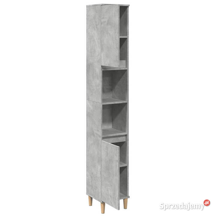 Szafka łazienkowa szarość betonu 30x30x190 Szafki Warszawa