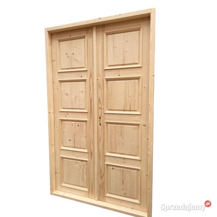DRZWI DREWNIANE DWUSKRZYDŁOWE LITE 130200 Rzeszów
