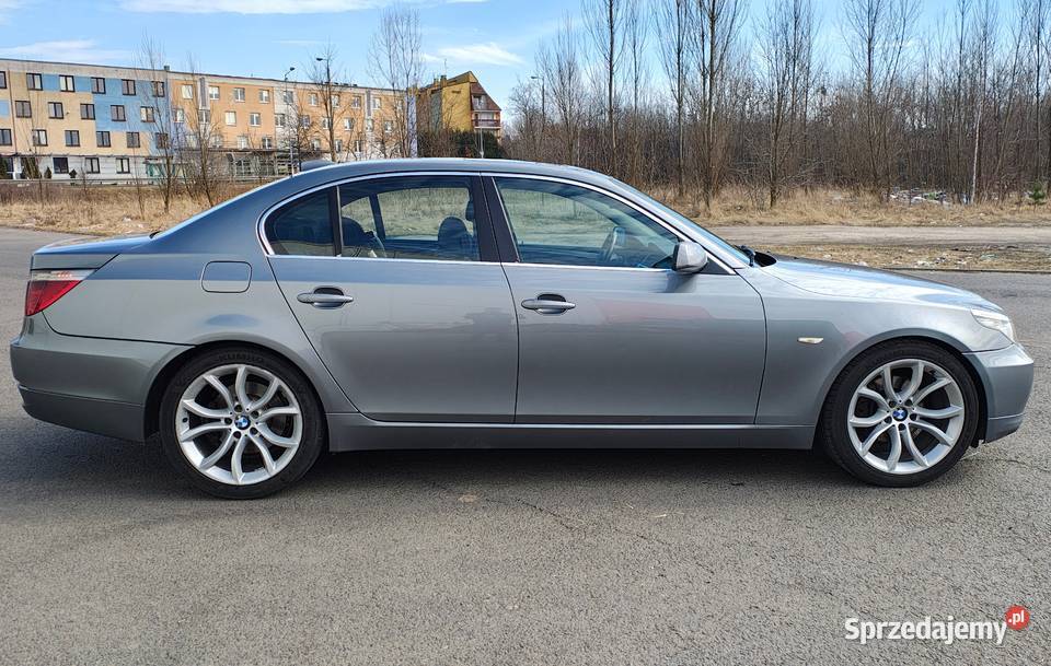 BMW E60 530D Bogata Keyless HUD Historia Jaworzno
