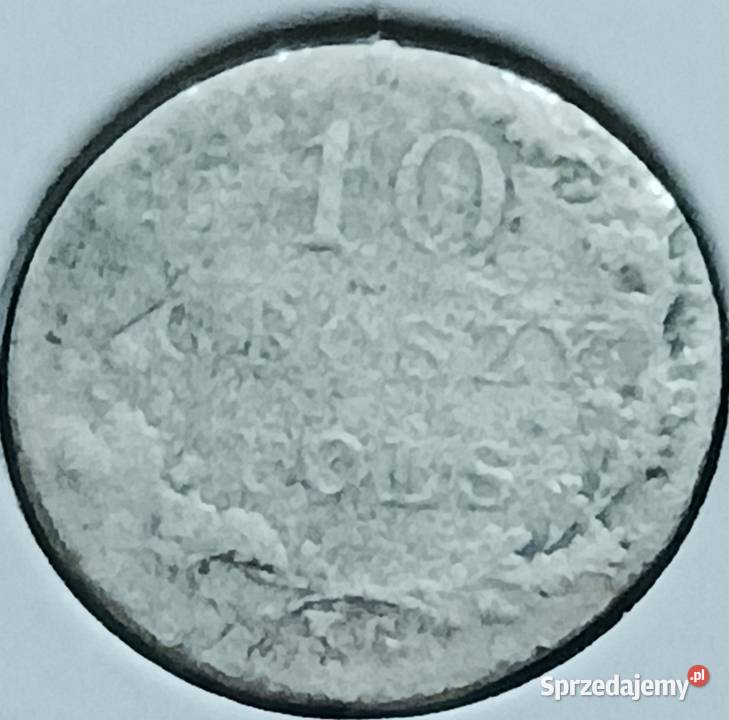 10 Groszy Powstanie Listopadowe 1831 r srebro wielkopolskie Konin sprzedam