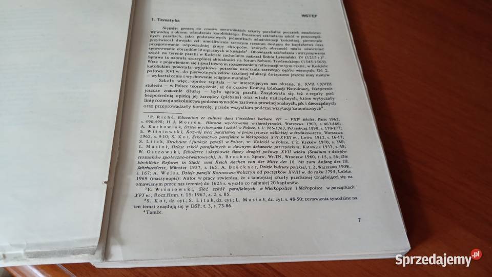 Szkolnictwo parafialne w Wielkopolsce w XVII i