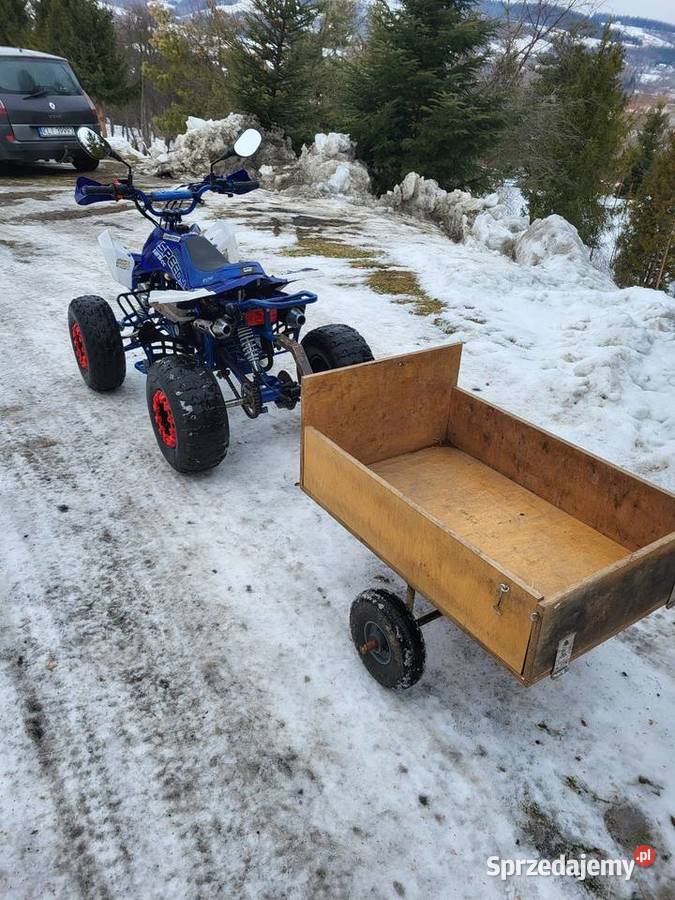 Quad 125cc Speedy Nitro Przyczepka Bobowa