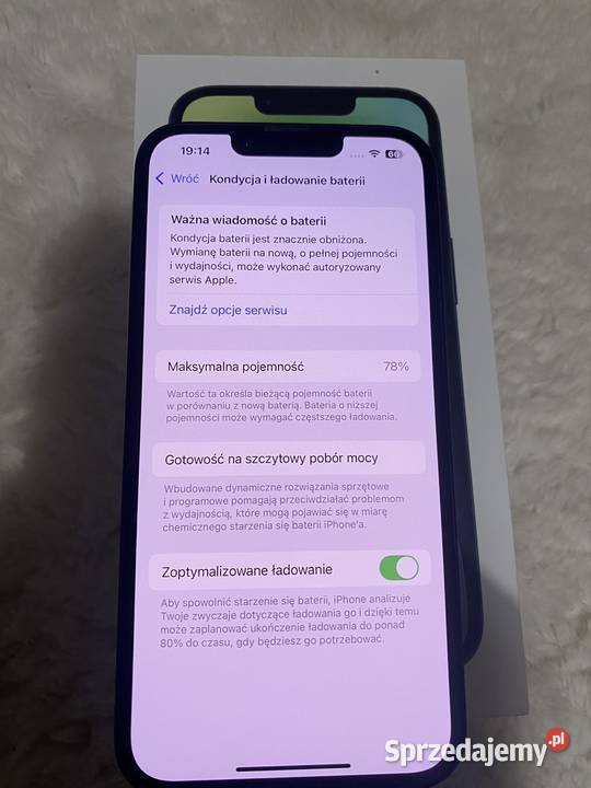 iPhone 14 128 GB Okazja łódzkie Rossoszyca