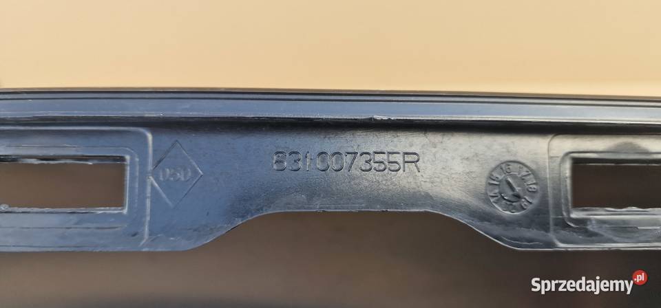 RENAULT TALISMAN BŁOTNIK PRAWY PRZÓD 631007355R Bieleń