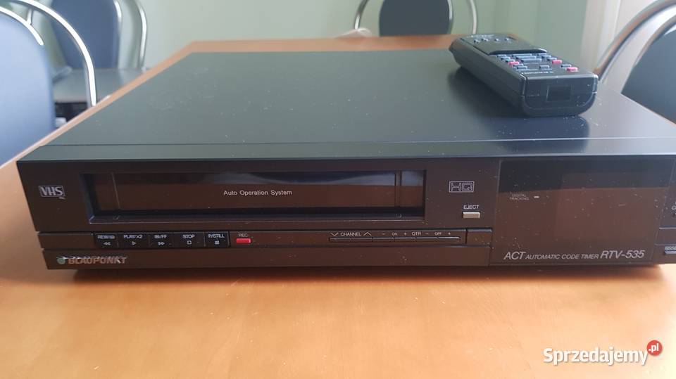 Blaupunkt RTV 535 ECV odtwarzacz VHS. Stan idealny