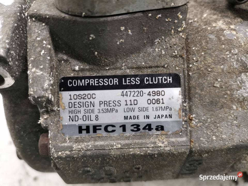 SPRĘŻARKA KLIMATYZACJI VAN 4472204980 25 CRD