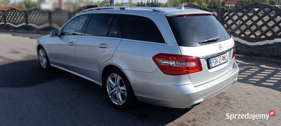 Mercedes W212 22 diesel 170 Klasa E Avantgarde ESP Gniezno
