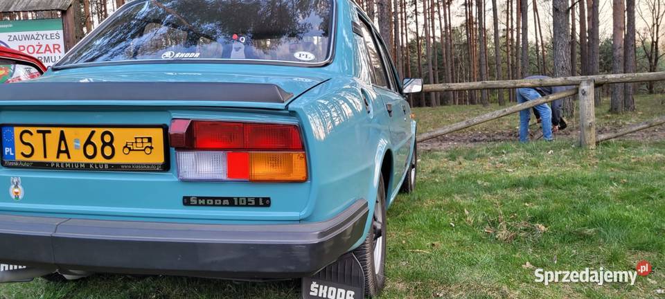 Sprzedam Skoda 105 Rok produkcji 1984 Tarnowskie Góry