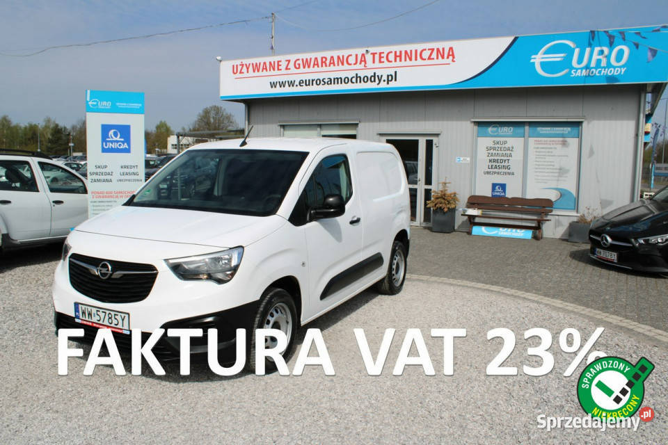 Opel Combo VAN Vat1 Fvat netto 35 691PLN Salon komputer pokładowy mazowieckie Warszawa