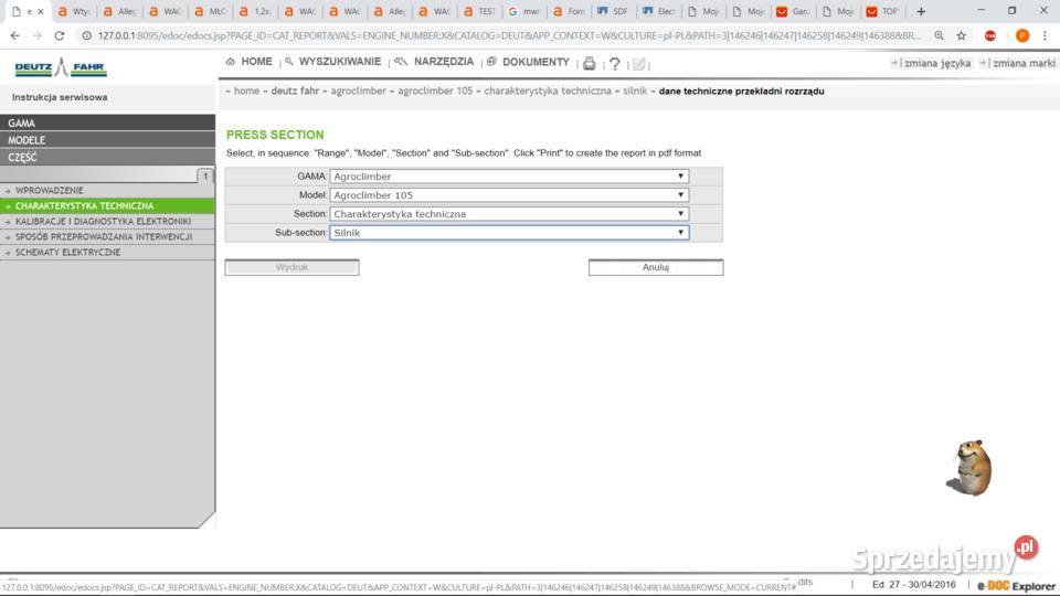 Instrukcja napraw deutzfahr full agrotron Stawiski