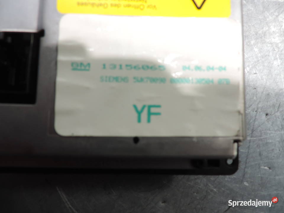 OPEL VECTRA C WYŚWIETLACZ 13156065 osobowe Nowy Sącz