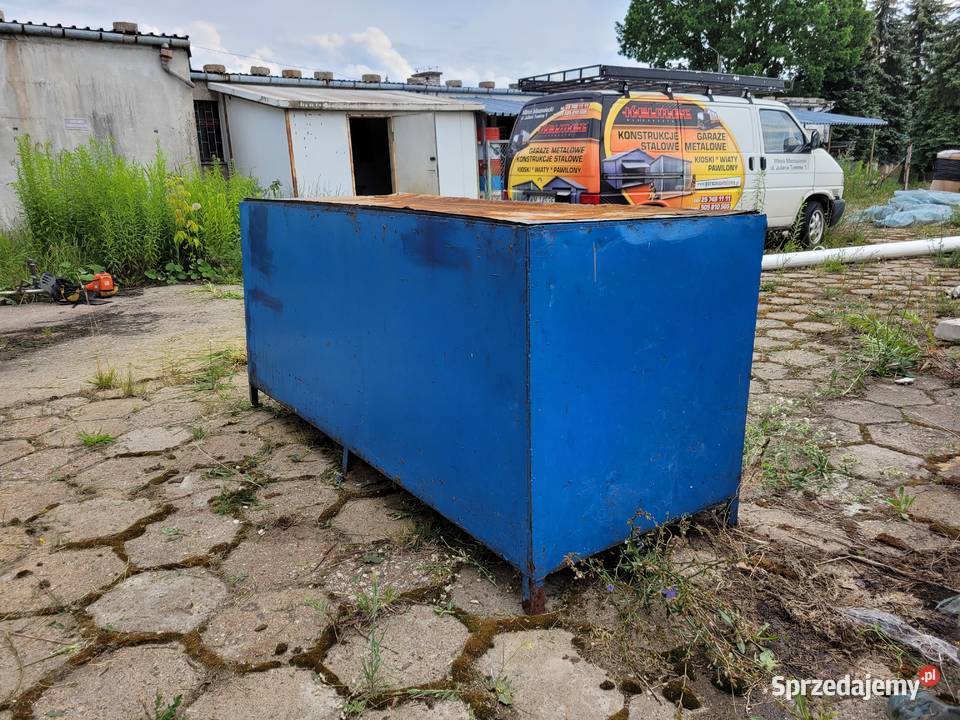 Stół warsztatowy z 3 szafkami Stojadła