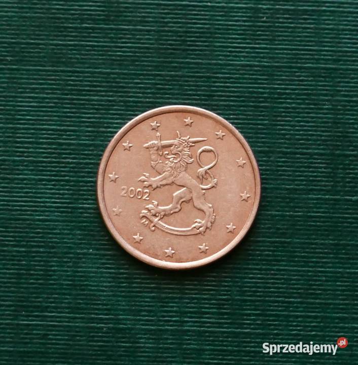 Finlandia 5 eurocentów 2002r Gliwice sprzedam