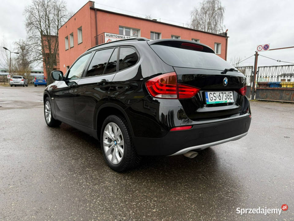 BMW X1 Pierwszym właściciel w Polsce 20 diesel czarny Słupsk
