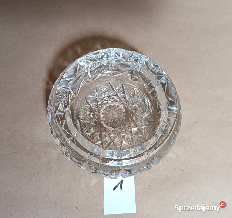 Popielniczka kryształowa Opole