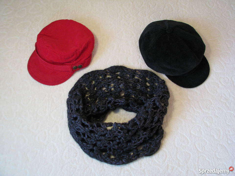 Ażurkowy szal komin w kolorze ciepłego grafitu szary/srebrny Krapkowice