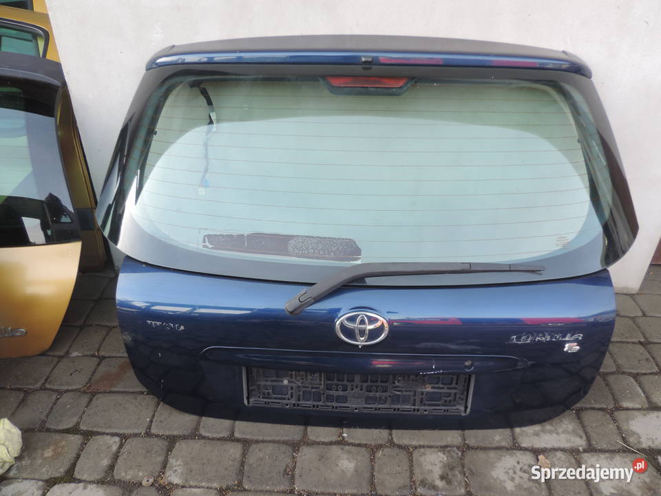 TOYOTA COROLLA E12 HB KLAPA BAGAŻNIKA TYŁ TYLNA części blacharskie Nowy Sącz
