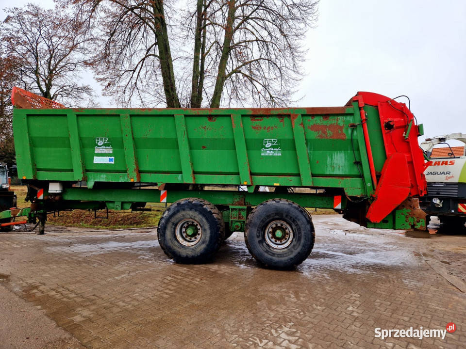 Rozrzutnik obornika COUTAND EPMB 21 21 t nieuszkodzony Rozrzutniki obornika Klepacze