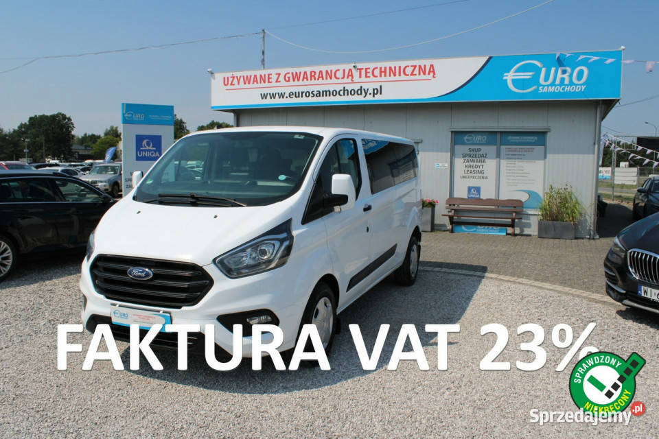 Ford Transit Custom Salon Polska Fvat netto centralny zamek Warszawa