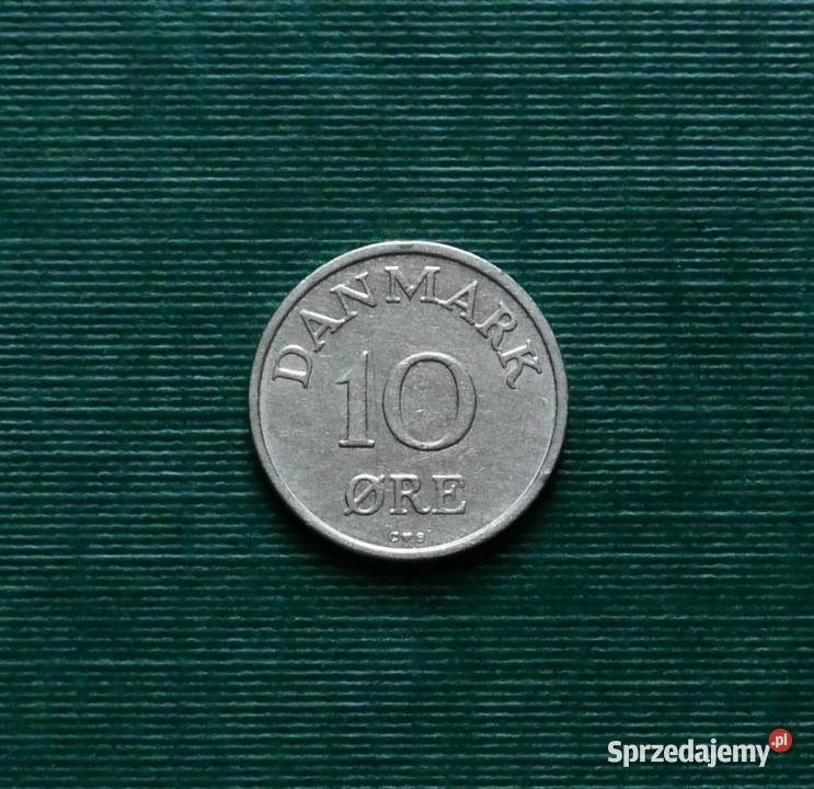 DANIA 10 ore 1957r Numizmatyka