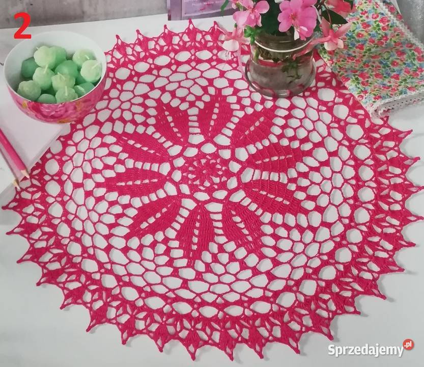 Serwetki na zamówienie 35 biały opolskie Kluczbork sprzedam