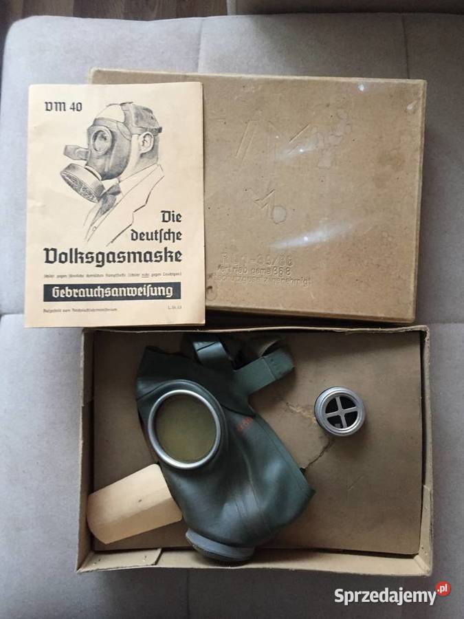 Niemiecka maska cywilna wielkopolskie Poznań
