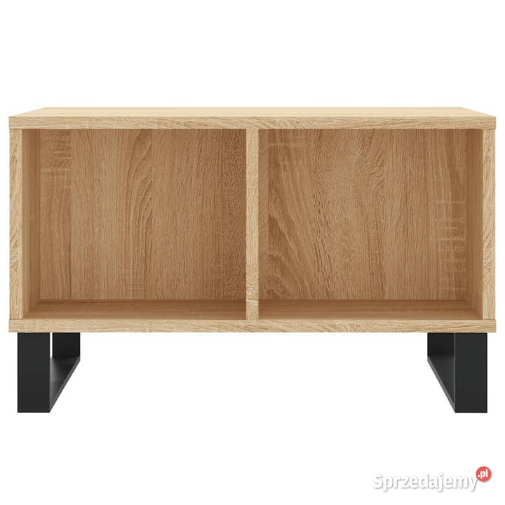 Stolik kawowy dąb sonoma 60x50x365 materiał Warszawa