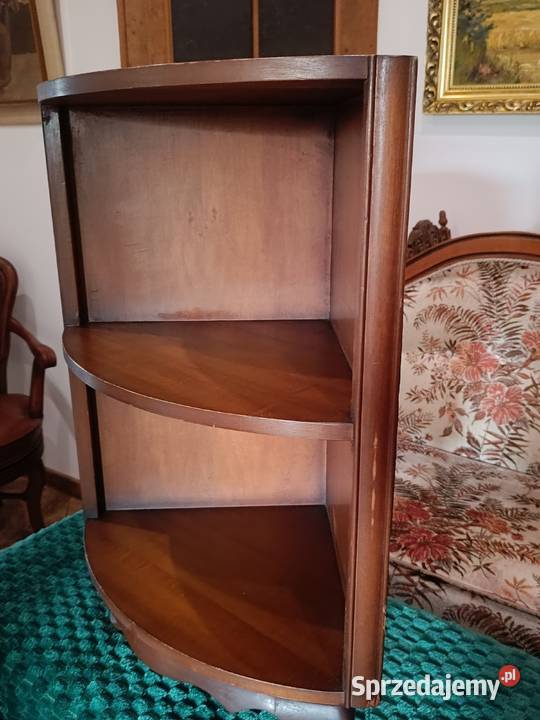 Szafka witrynka narożna dąb ludwik Lipno