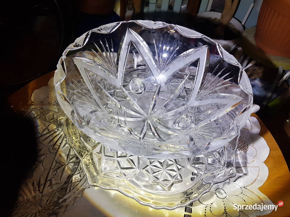 waza misa kryształ z PRL u Brzeg