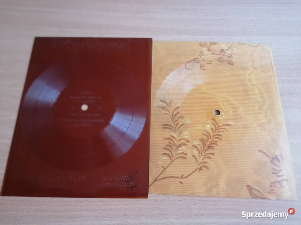 Płyta winylowa pocztówka dźwiękowaTrubadurzy łódzkie Łódź