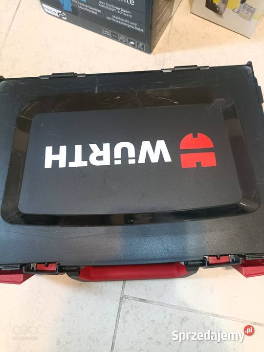 Kołki rozporowe Wrth Shark Pro w walizce Wszemirów