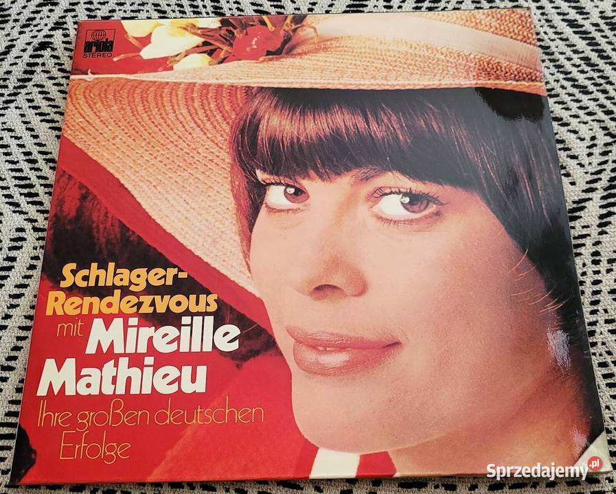 Mireille Mathieu płyta winylowa z roku 1973 stan Płyty i kasety Chełmno sprzedam