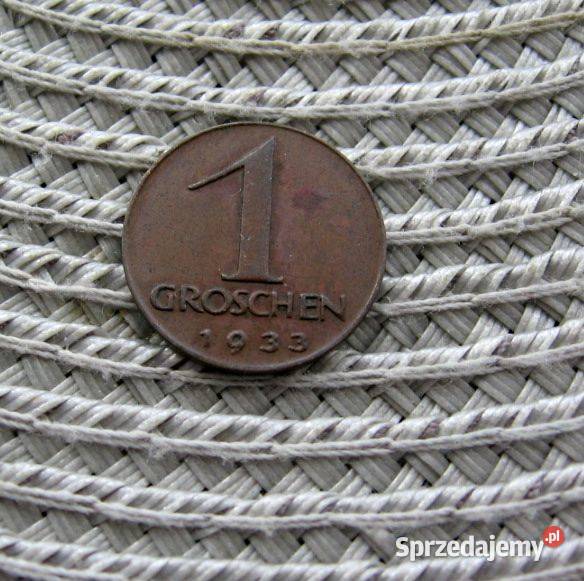 Austria 1 Grosz 1933r Kalisz