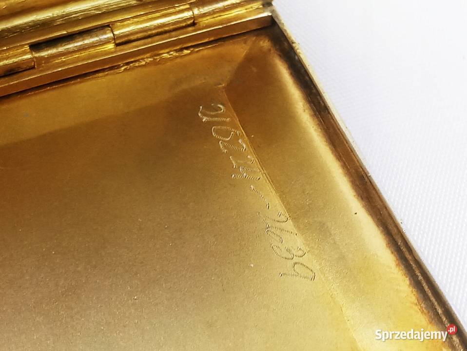 Piękna Tabakierka Austria Srebro 800 Nowa Sól sprzedam