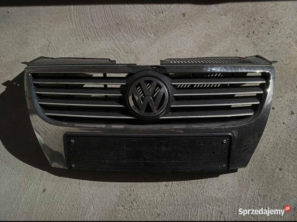 VW PASSAT B6 0511 ATRAPA GRILL ORYGINAŁ osobowe Części samochodowe