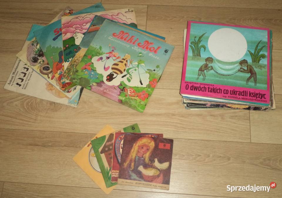 Winyl płyta winylowa bajka bajki zestaw płyta winylowa Płyty i kasety