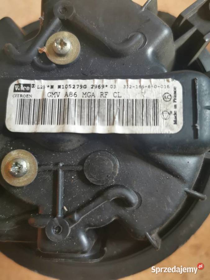 PEUGEOT 1007 WENTYLATOR DMUCHAWA NAWIEWU wielkopolskie