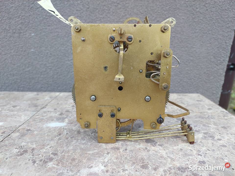 M031 Mechanizm starego zegara kominkowego