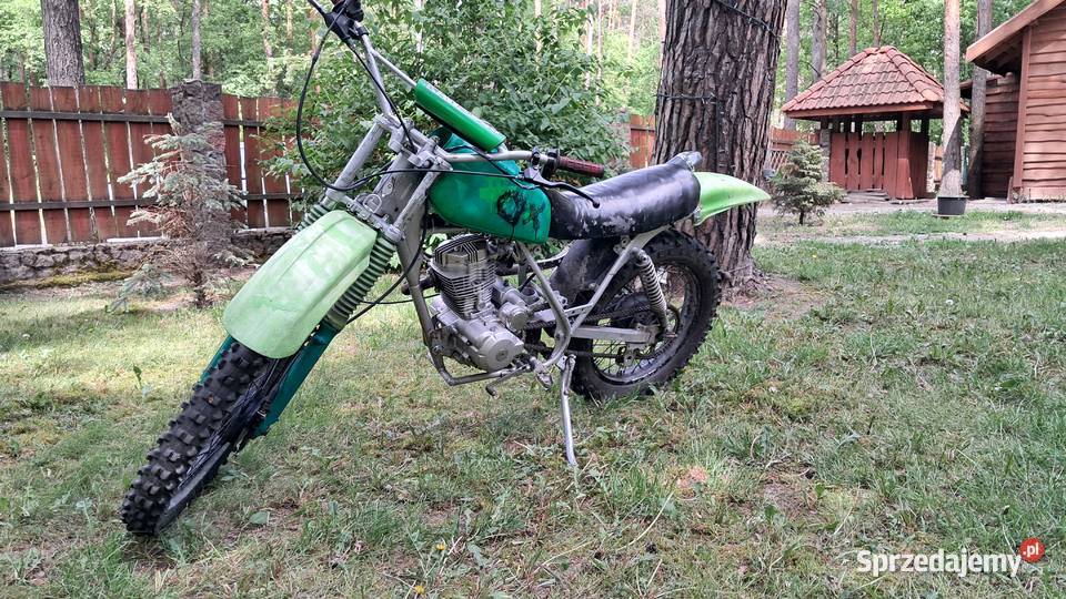 Cross 125 rama kawasaki na skuter quad Sękocin Nowy