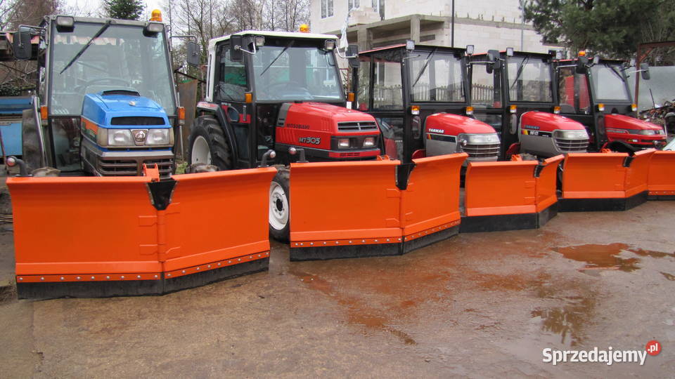 Pług do śniegu Kubota Yanmar Iseki Mitsubishi