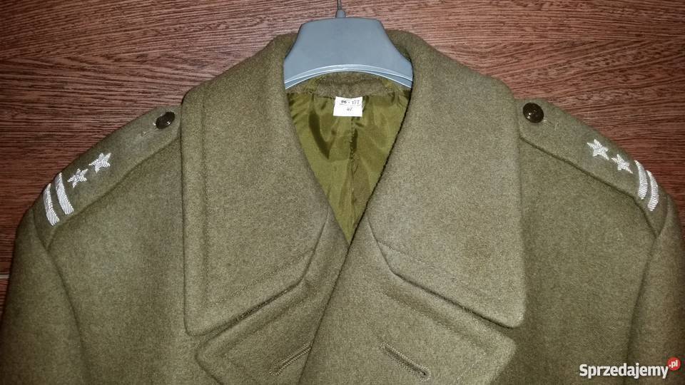 Płaszcz jesionka wojskowa mazowieckie Warszawa
