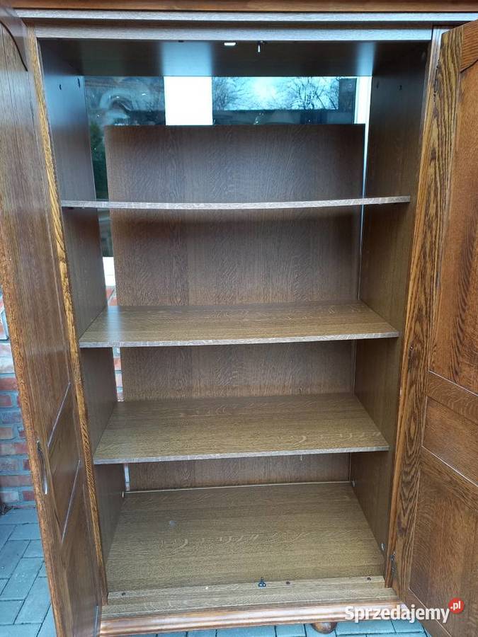 Szafa 3 drzwiowa na wieszaki dąb Garderoba Gawroniec