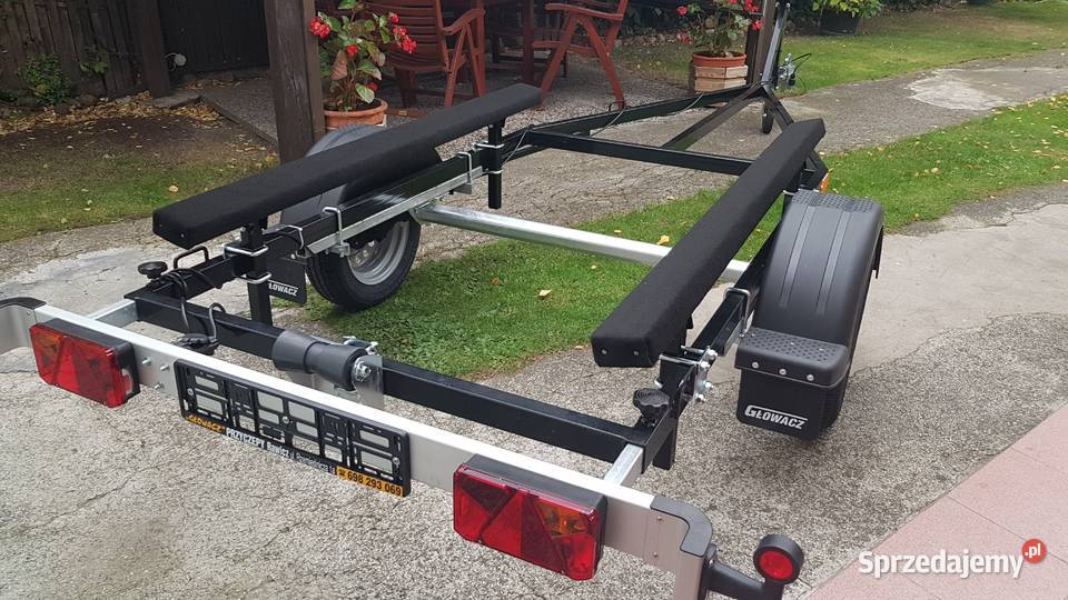 Mocna firmowaprzyczepa podłodziowa 5metrów pełny VAT