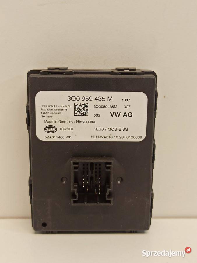 SKODA KAROQ MODUŁ STEROWNIK KESSY 3Q0959435M Komputery