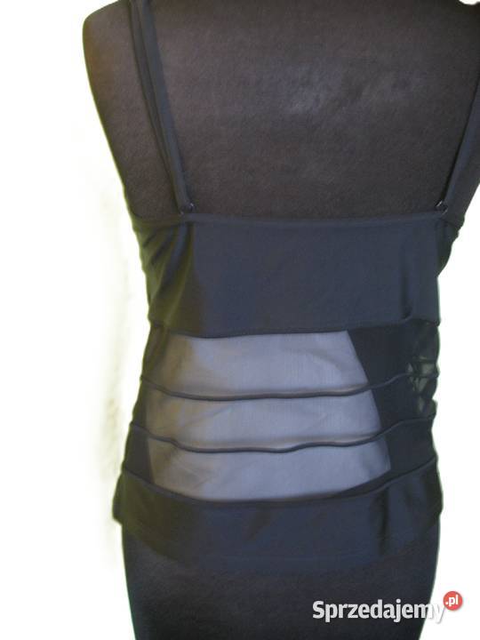 Bluzka czarna top 44 XL biust 90 100 Debenhams mazowieckie Siedlce