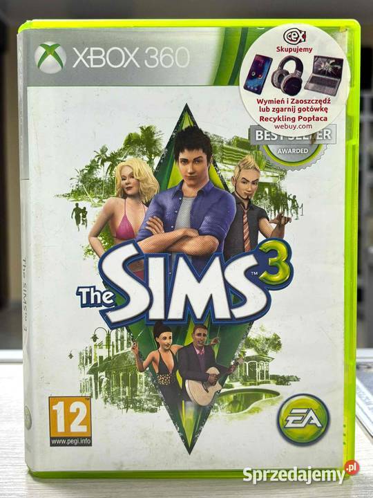 The Sims 3 Xbox 360 Elbląg sprzedam