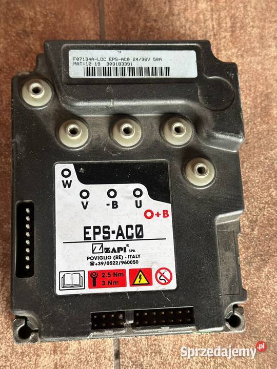 Sterownik ZAPI EPSACO 2436V 50A F07134A LOC Antonie