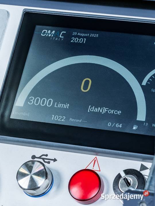Wciągarka kablowa 3 tony 30 kN OMAC Italy UP 30 Głogów sprzedam